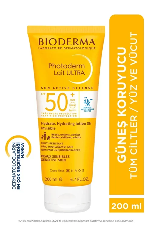 کرم ضد آفتاب صورت و بدن فتودرم BIODERMA – 200ml