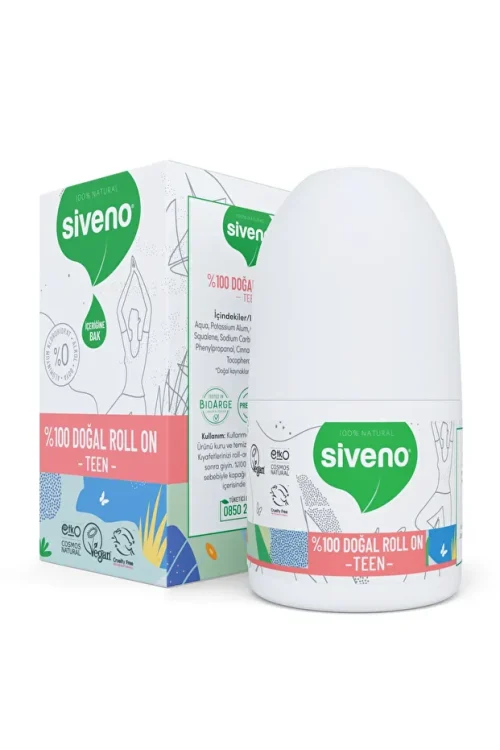 دئودورانت رولی ۱۰۰٪ طبیعی Siveno -50ml