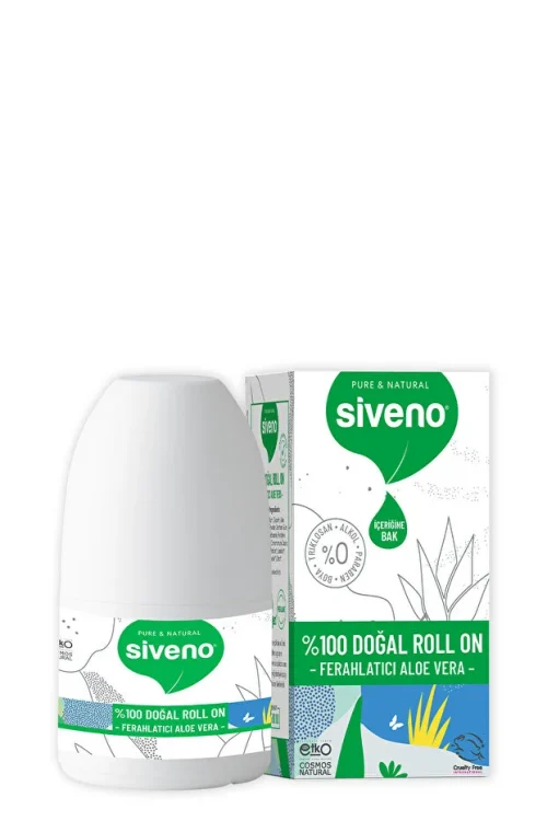 رول ضد تعریق آلوئه ورا۱۰۰٪ طبیعی Siveno-50ml