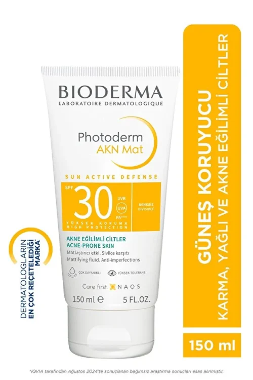کرم ضد آفتاب مات فتودرم  BIODERMA – AKN 150 ml