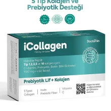 قرص 60عددی کلاژن و پروبیوتیک – icollagen